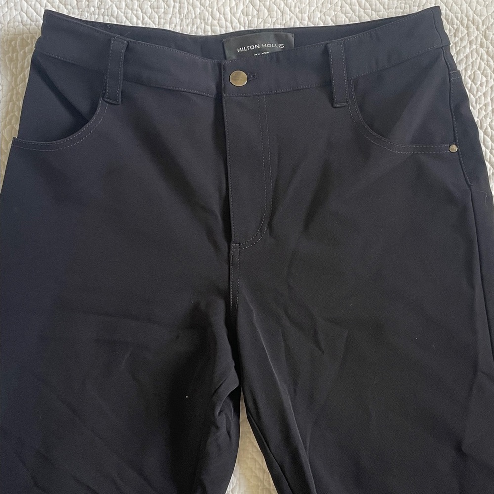 Hilton Hollis 4 pocket black pants.
